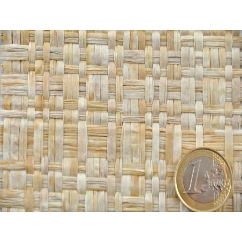 Tissu en treillis métallique tissé en laiton et bronze, Japon, 1m2 = 10,7  ft2 = 1550 in2